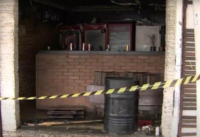 SP: proprietário de bar morre carbonizado em incêndio