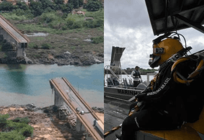 Queda de ponte entre MA e TO: Marinha retoma operações de busca e resgate; três seguem desaparecidos
