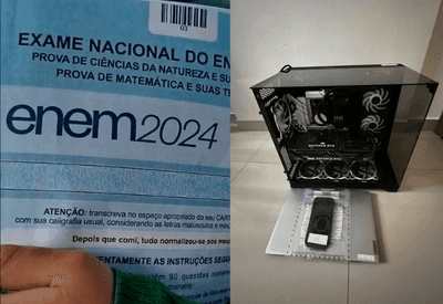 PF investiga golpe de R$ 3 milhões usando sites falsos de inscrição no Enem