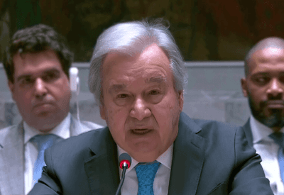 “O povo não aguentará outro ciclo de destruição”, alerta Guterres em reunião da ONU sobre ataque ao Irã