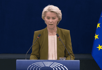Ursula von der Leyen propõe suspensão parcial de acordo da UE com Israel