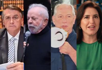 Lula (PT) e Bolsonaro (PL) têm leve queda; Tebet é a única que subiu