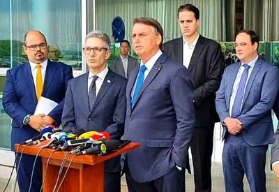 "Fundamental para reeleição", diz Bolsonaro sobre apoio de Zema