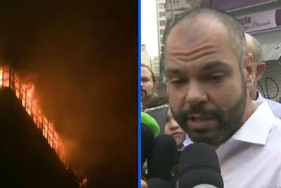 Famílias atingidas por incêndio estão sendo acolhidas, diz prefeito