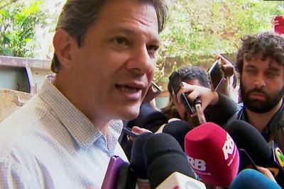 Fernando Haddad diz que Supremo e Ministério Público foram ameaçados