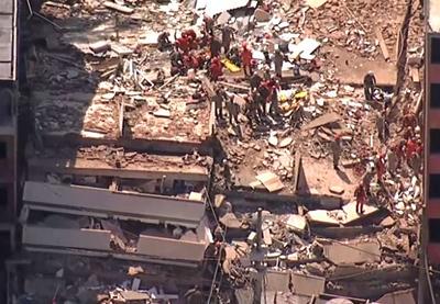 "Fica uma lição", diz Crivella sobre desabamento de prédios no Rio