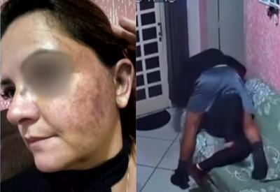 Fisiculturista é preso em flagrante por agredir ex-companheira em Itajubá (MG); imagens revelam violência