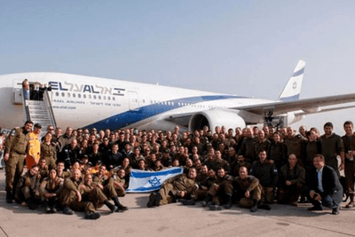 Força de Defesa de Israel embarca com 130 soldados para ajudar em Brumadinho
