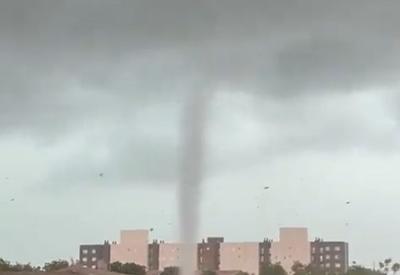 Tornado é flagrado durante tempestade no RS; veja vídeo