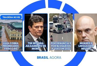 Brasil Agora: Lula cobra prioridades para o RS; TSE retoma julgamento de Moro