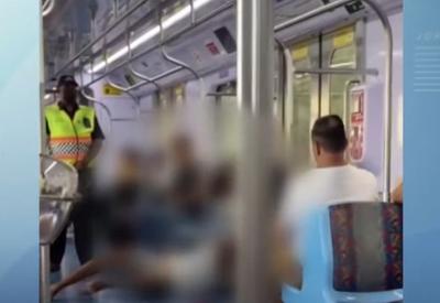 CPTM afasta vigilantes que não agiram para impedir briga dentro de vagão 