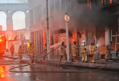 Homem que furtou TV durante incêndio no Rio devolve aparelho após repercussão