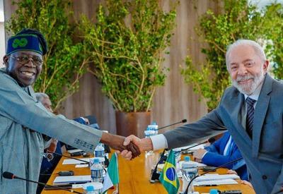 Lula recebe presidente da Nigéria em meio a tarifaço de Trump