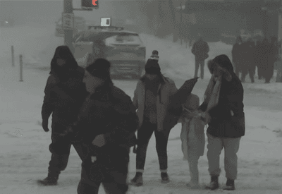 Nova York registra sensação térmica de até -20°C em meio a onda de frio extremo nos EUA