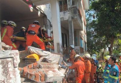 Terremoto em Mianmar: idosa é resgatada com vida após quase 4 dias sob escombros
