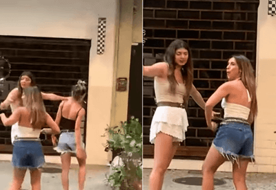 Argentina é flagrada fazendo gesto racista em bar no Rio e é obrigada a usar tornozeleira