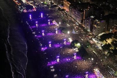 Quase 800 pessoas recebem atendimento médico em show de Lady Gaga