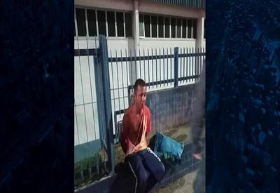 Suspeito de abusar adolescente é espancado e detido em Manaus