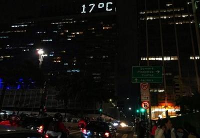 São Paulo registra menor temperatura do ano, com -2,3ºC de frio