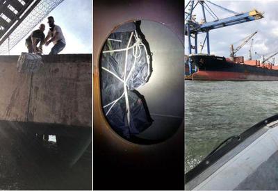PF prende 2 mergulhadores acusados de enviar cocaína para Europa em navios