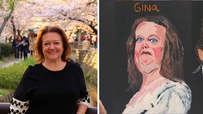 Mulher mais rica da Austrália exige que seu retrato seja retirado de galeria