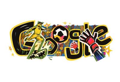 Google homenageia a Copa América com um Doodle