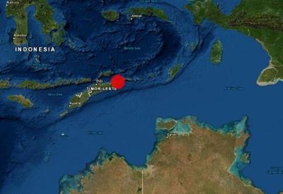Terremoto de magnitude  6,2 é registrado no Timor Leste e Austrália