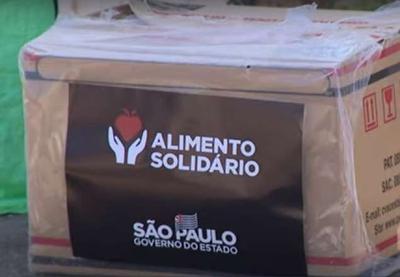 Governo de São Paulo distribui 4 milhões de cestas básicas