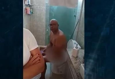 Sentado em vaso sanitário, estuprador é preso no Rio de Janeiro