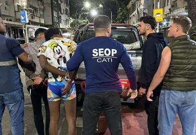 Turistas alemães ficam pelados após assalto em Copacabana no RJ; dois suspeitos foram presos 