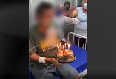 Morre paciente que viralizou em vídeo de festa na ala covid de UPA 