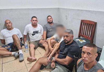 RJ: seis chefes de milícia são presos durante reunião do crime
