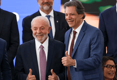 SBT News na TV: Haddad anuncia corte de R$ 25,9 bi em despesas; Lula muda o tom e dólar cai 1,71%