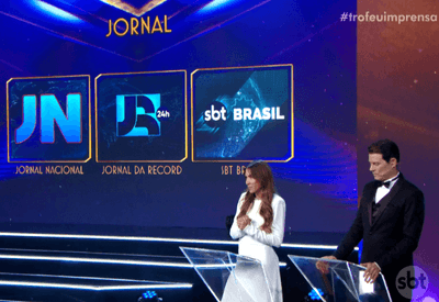 SBT Brasil é eleito 'Melhor Jornal' pelo Troféu Imprensa; assista