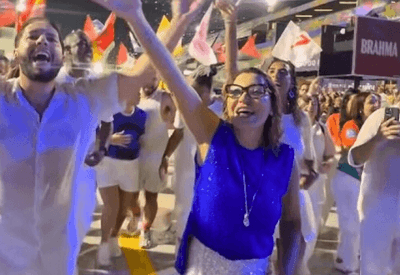 Ministros do Planalto veem “decisão acertada” em ausência de Janja em desfile na Sapucaí