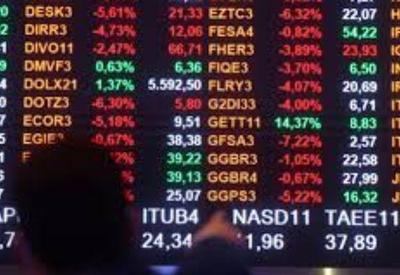 Mercado financeiro assiste Ibovespa fechar o dia, o mês e o semestre em queda