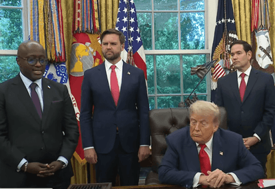 Trump negocia acordo entre Ruanda e Congo e prevê cessar-fogo em Gaza na próxima semana
