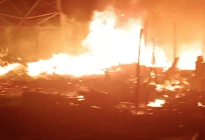 Incêndio destrói 50 barracos em comunidade de Osasco (SP)