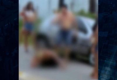 Filho de vereador é flagrado agredindo mulher em Alagoas