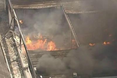 Incêndio em fábrica que não tinha licença ambiental deixa 9 feridos