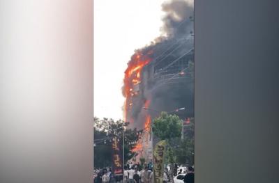 Incêndio em shopping no Irã deixa 8 mortos; causa ainda é desconhecida