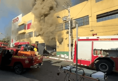 Seis pessoas seguem internadas após explosão em supermercado no RS