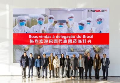 Técnicos da Anvisa inspecionam fábrica da Coronavac na China