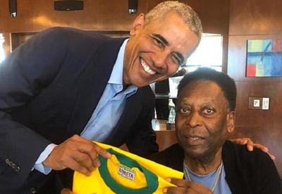 "Entendeu o poder do esporte para unir as pessoas", diz Obama sobre Pelé