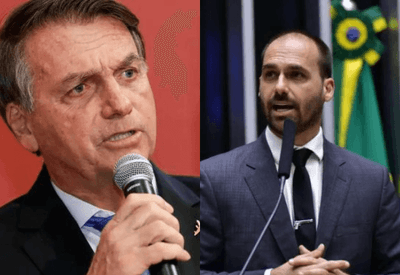 Bolsonaro diz que transferiu R$ 2 milhões a Eduardo: "Botei um dinheiro na conta dele"