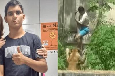 Laudo aponta que jovem morto por leoa na Paraíba sofreu hemorragia no pescoço
