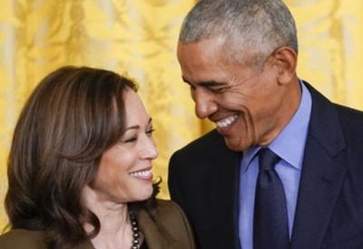 Barack e Michelle Obama declaram apoio a Kamala Harris para presidente dos EUA