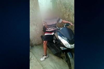 Ladrão envia foto de moto roubada para filha da vítima e ironiza