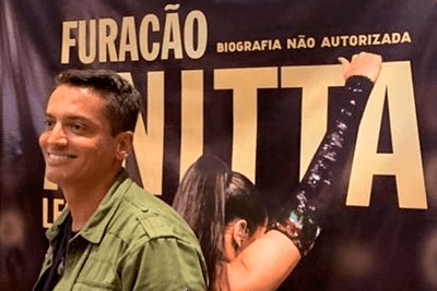 Leo Dias lança biografia sobre Anitta e atrai fãs no Rio de Janeiro