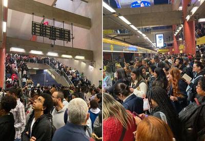 Apagão nacional impacta operação da Linha 4-Amarela do Metrô de SP